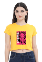 Load image into Gallery viewer, Nezuko Art Women&#39;s Cropped T-shirt - Xavi&#39;s World
