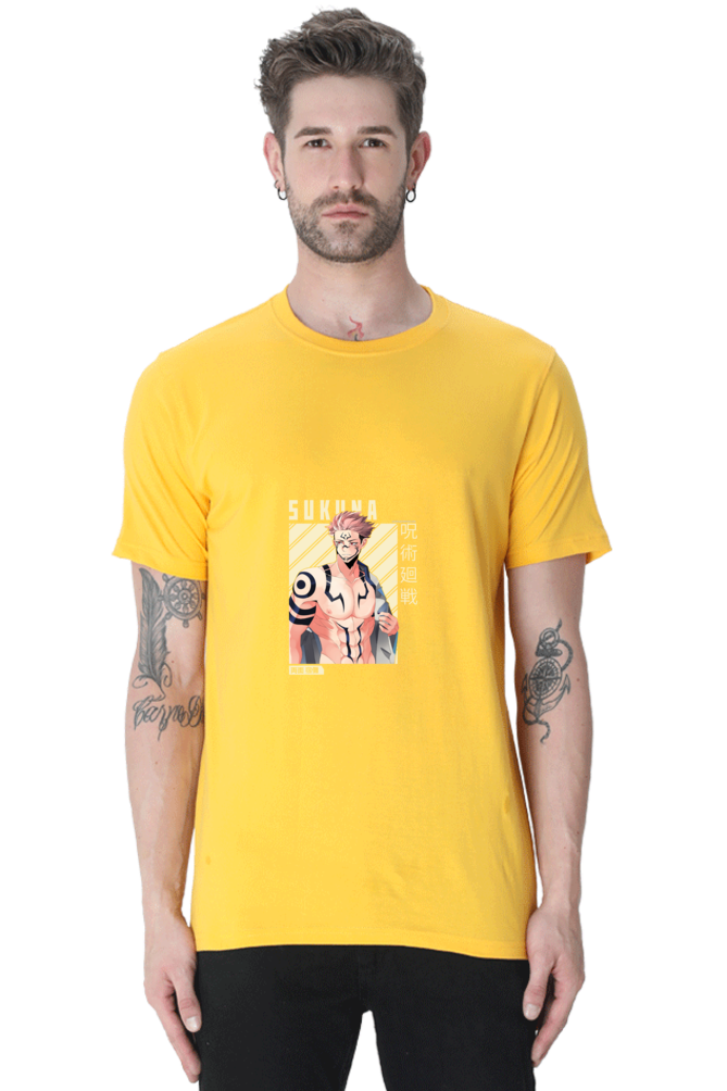 Sukuna Art Unisex Cotton T-shirt - Xavi's World