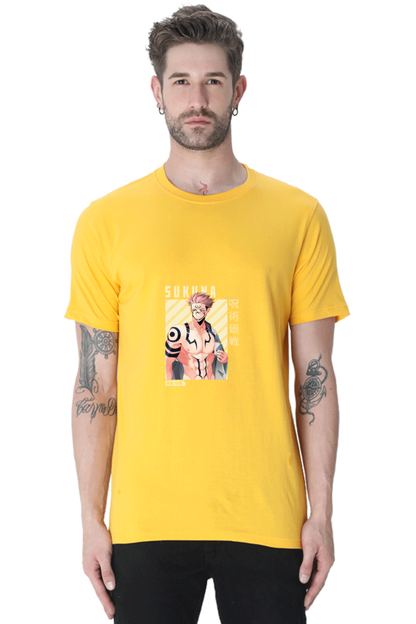 Sukuna Art Unisex Cotton T-shirt - Xavi's World