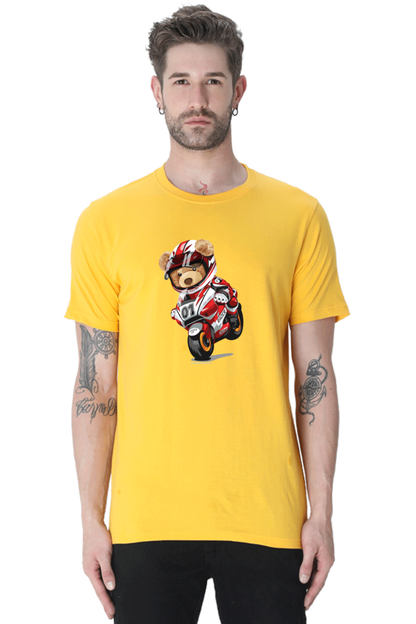 Xavi's Badass Teddy Rider Unisex Tshirt - Xavi's World