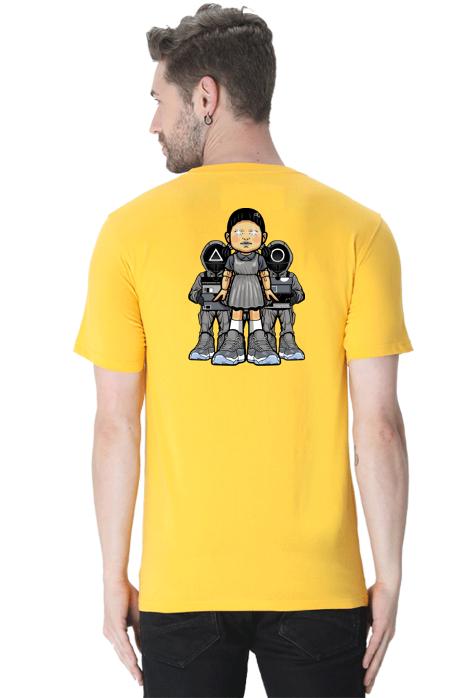 Squid-ing Game Streetwear Art Back Print Unisex Tshirt - Xavi's World