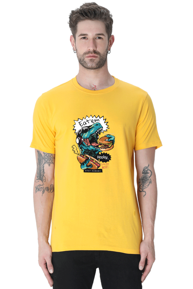 Xavi's Hungry Dino Motivation Streetwear Art Unisex Tshirt - Xavi's World