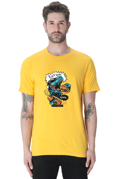 Xavi's Hungry Dino Motivation Streetwear Art Unisex Tshirt - Xavi's World