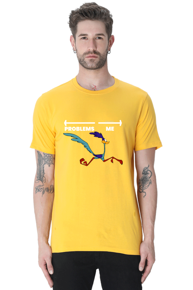 Cartoon Inspired I Run Away from Problems Unisex Tshirt - Xavi's World