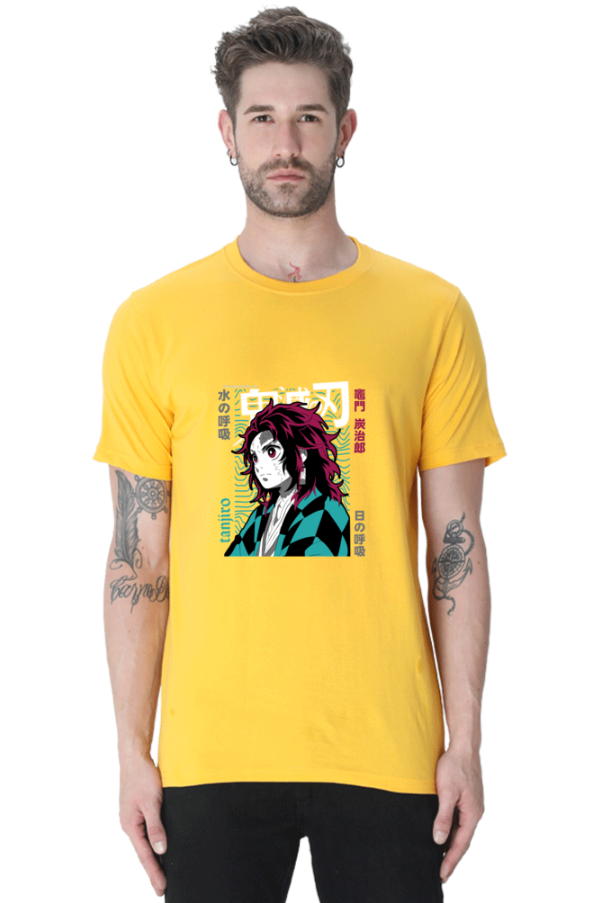 Tanjiro Art Unisex Cotton T-shirt - Xavi's World