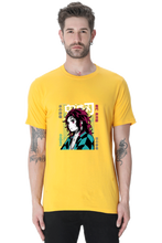 Load image into Gallery viewer, Tanjiro Art Unisex Cotton T-shirt - Xavi&#39;s World
