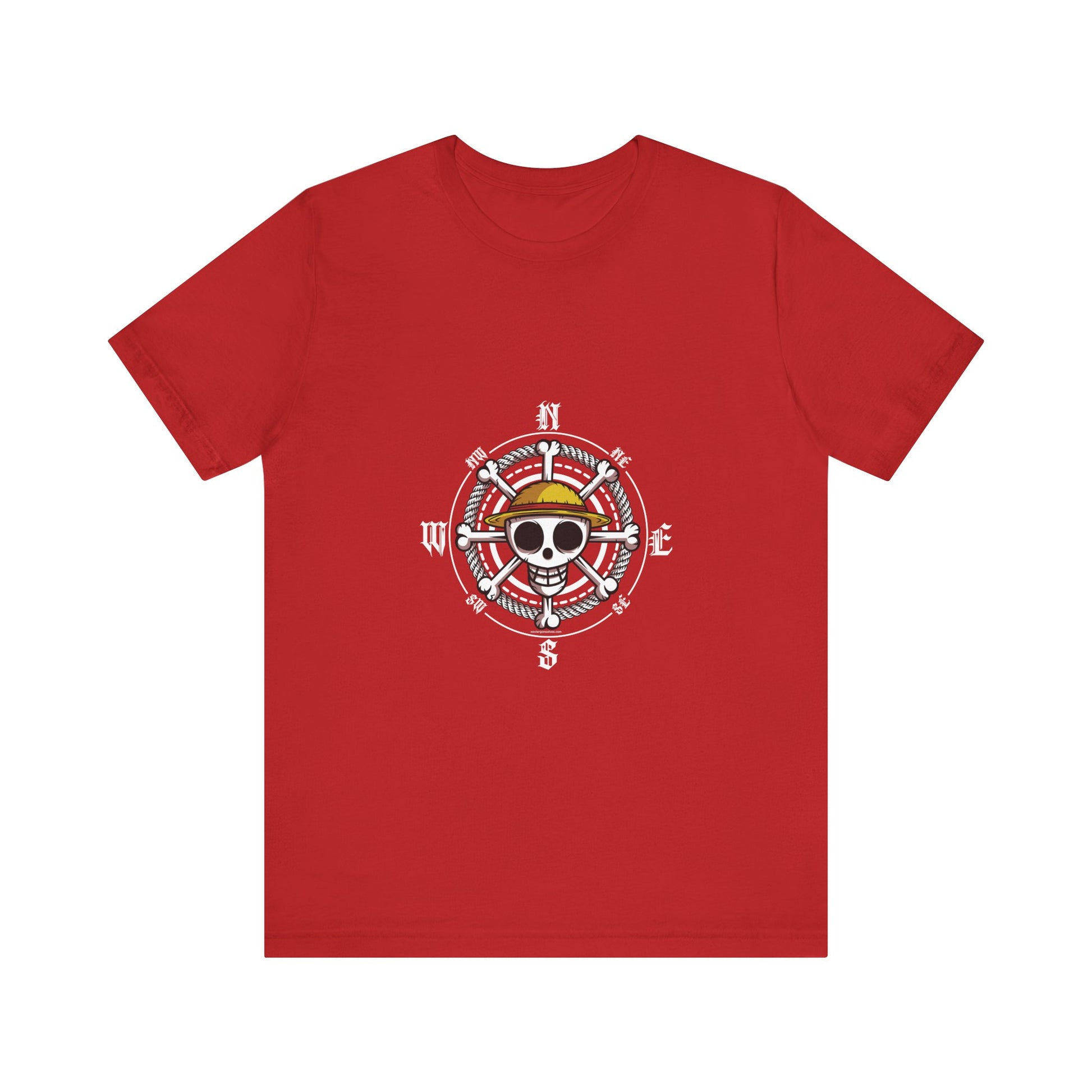 Anime Pirate Symbol Unisex Cotton Tshirt - Xavi's World