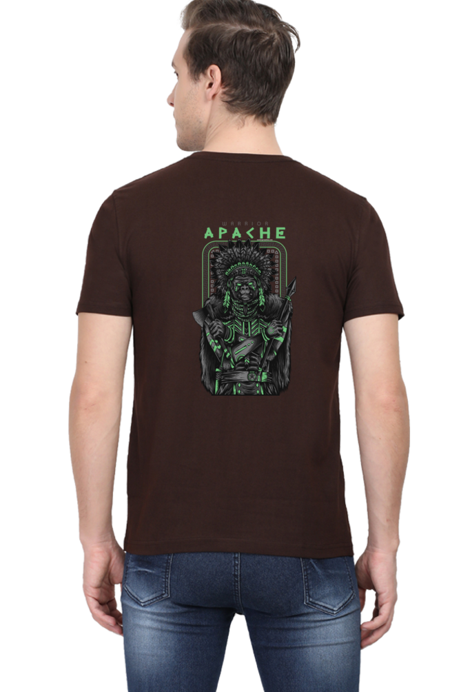Xavi's Apache Ape Environment Warrior Back Print Streetwear Unisex Tshirt - Xavi's World