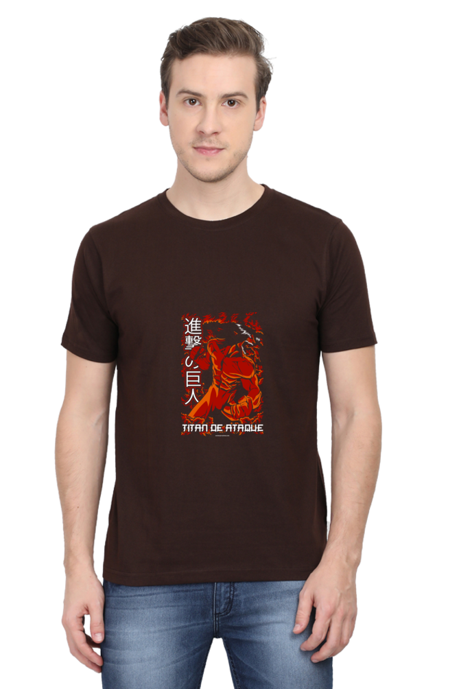 AOT Attack Art Unisex Cotton T-shirt - Xavi's World