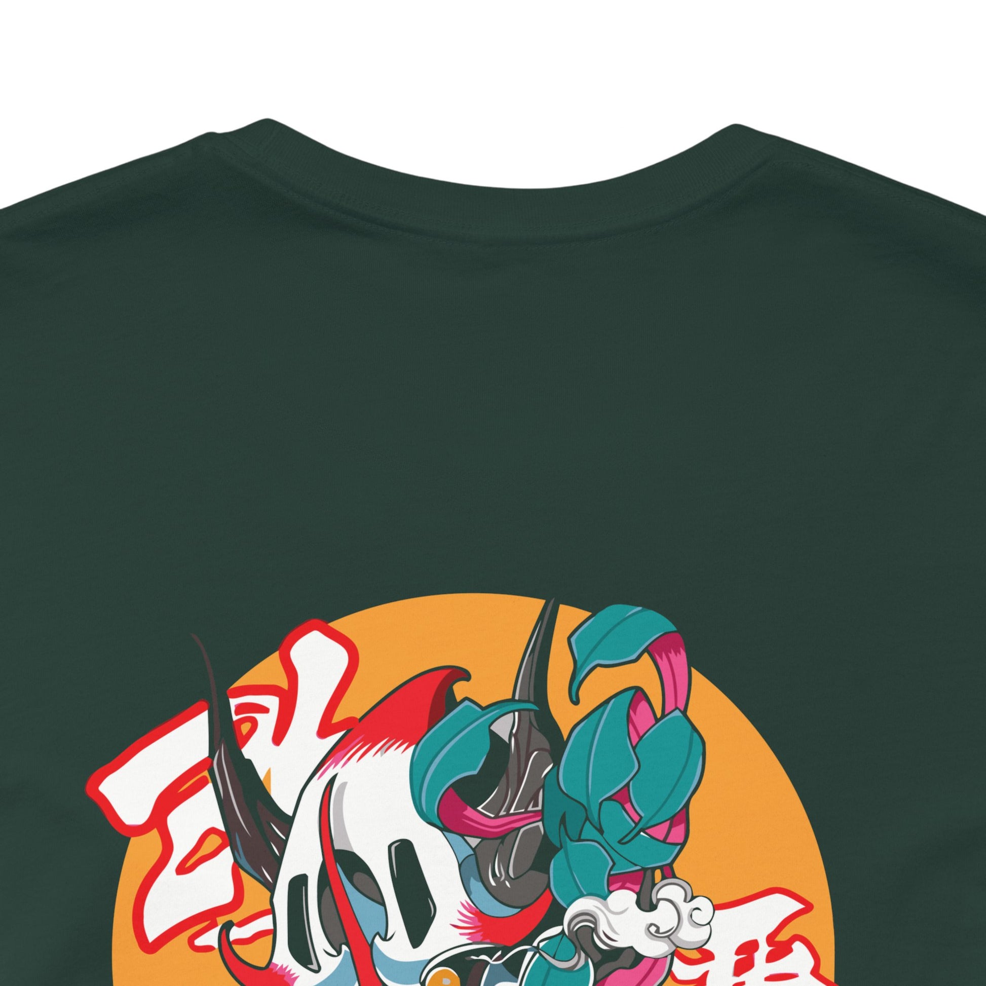 Crazy Wicked Goblin Good Evil Back Print Unisex Cotton Tshirt - Xavi's World