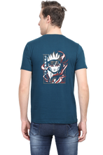 Load image into Gallery viewer, Anime Sage Rage Back Print Unisex Cotton Tshirt - Xavi&#39;s World
