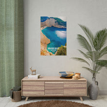 Load image into Gallery viewer, Navagio Beach Zakynthos Greece Painting Window to the World Vertical Poster - Xavi&#39;s World
