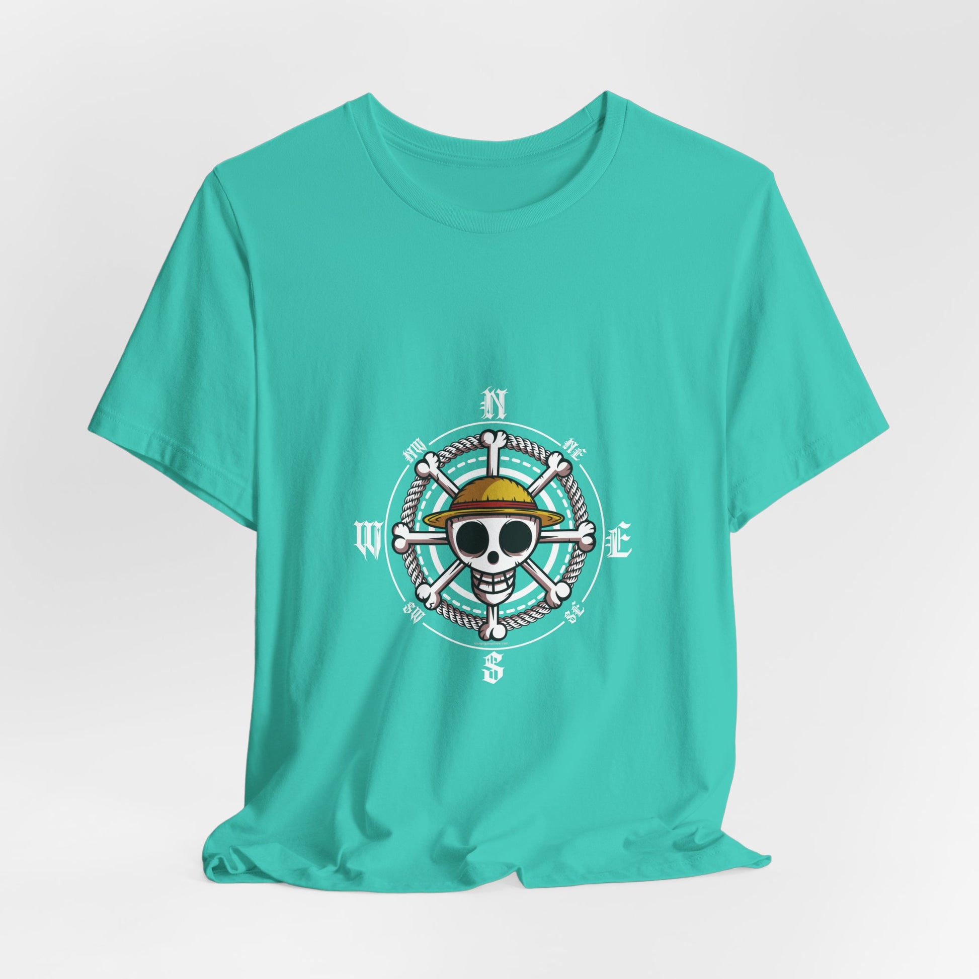Anime Pirate Symbol Unisex Cotton Tshirt - Xavi's World