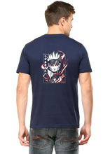 Load image into Gallery viewer, Anime Sage Rage Back Print Unisex Cotton Tshirt - Xavi&#39;s World
