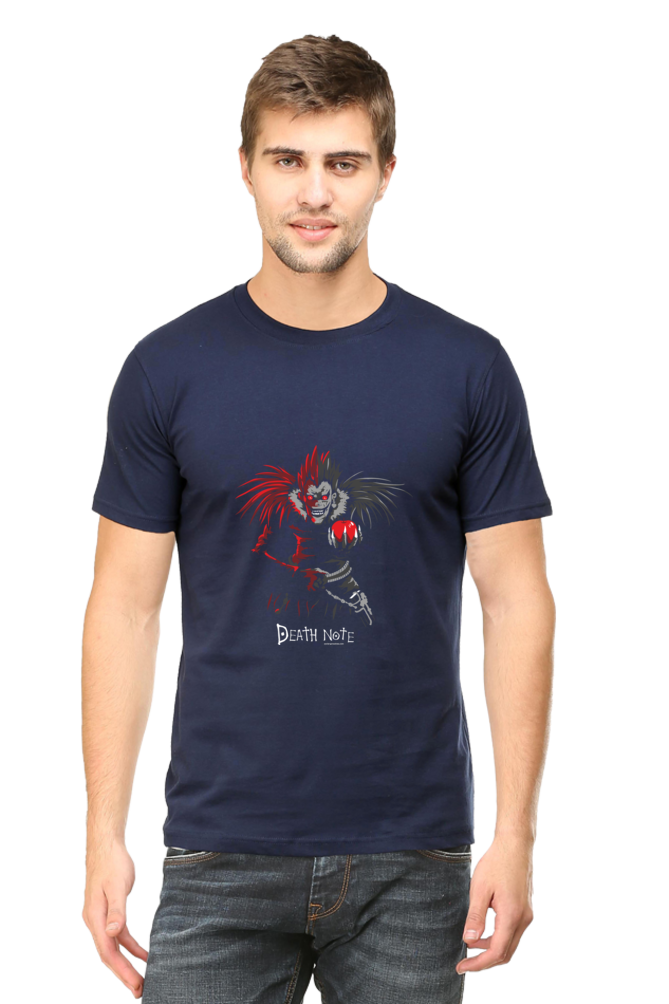 Ryuk with fruit Unisex Cotton T-shirt - Xavi's World