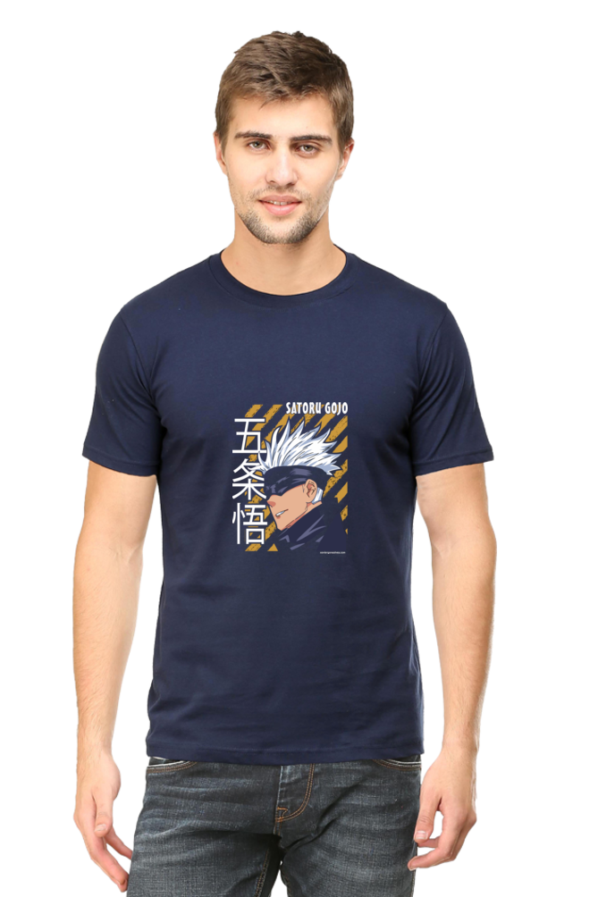 Anime Gojo Art Unisex Cotton T-shirt - Xavi's World