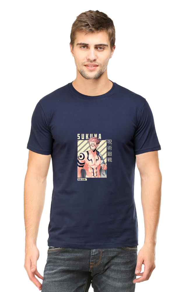 Sukuna Art Unisex Cotton T-shirt - Xavi's World