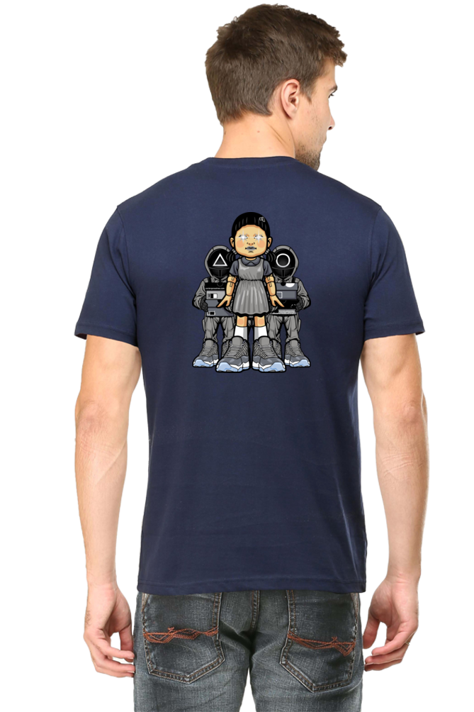 Squid-ing Game Streetwear Art Back Print Unisex Tshirt - Xavi's World