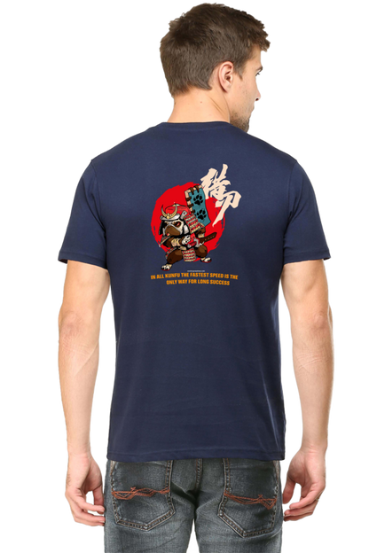 Xavi's Samurai Pug Back Print Streetwear Unisex Tshirt - Xavi's World