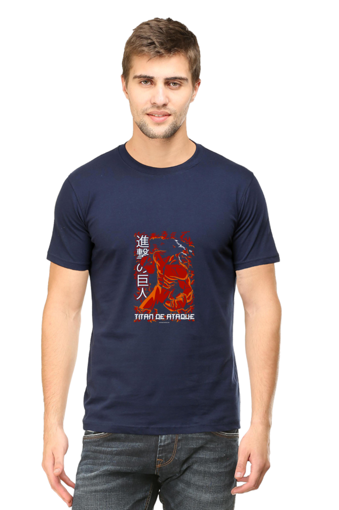 AOT Attack Art Unisex Cotton T-shirt - Xavi's World