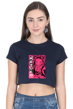 Load image into Gallery viewer, Nezuko Art Women&#39;s Cropped T-shirt - Xavi&#39;s World
