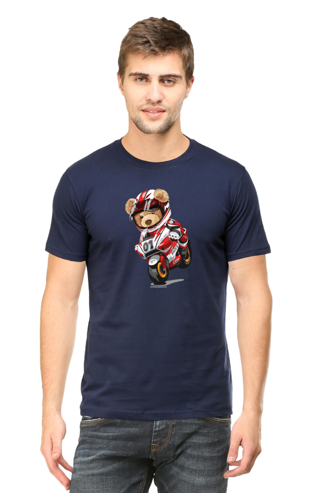Xavi's Badass Teddy Rider Unisex Tshirt - Xavi's World