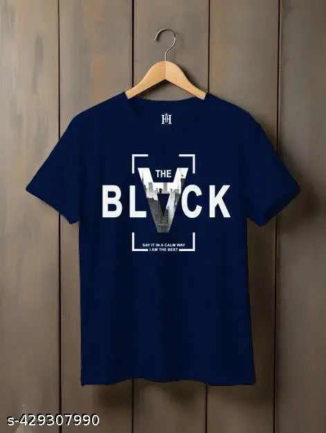 The Black Typography Unisex T-shirt
