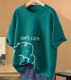 Basic Quality Don't Care and Too Lazy To Be Lazy Oversized Women's T-shirt Combo