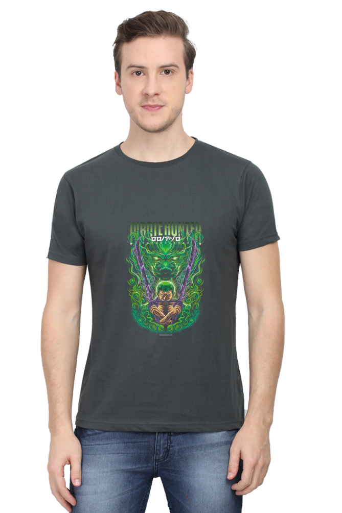 Zoro Green Art Unisex Cotton T-shirt - Xavi's World