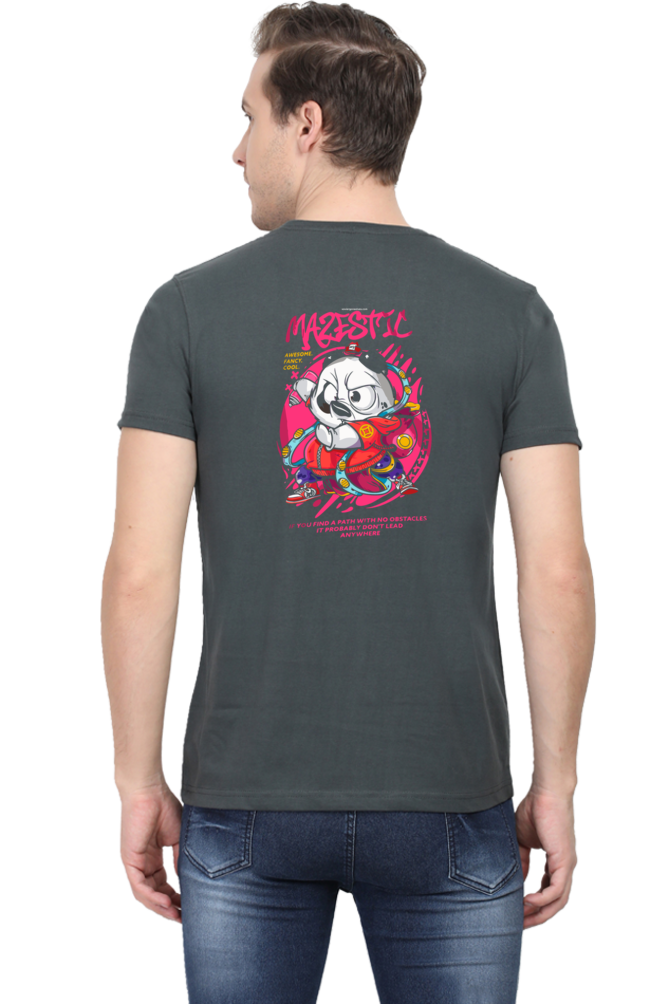 Xavi's Majestic Panda Back Print Streetwear Unisex Tshirt - Xavi's World