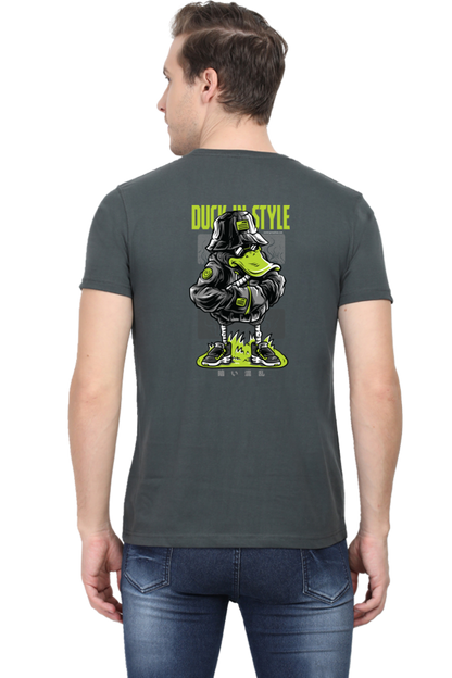 Xavi's Duck in Style Back Print Streetwear Unisex Tshirt - Xavi's World