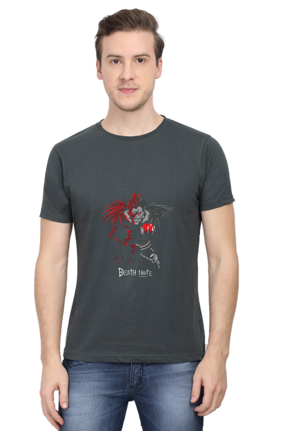 Ryuk with fruit Unisex Cotton T-shirt - Xavi's World