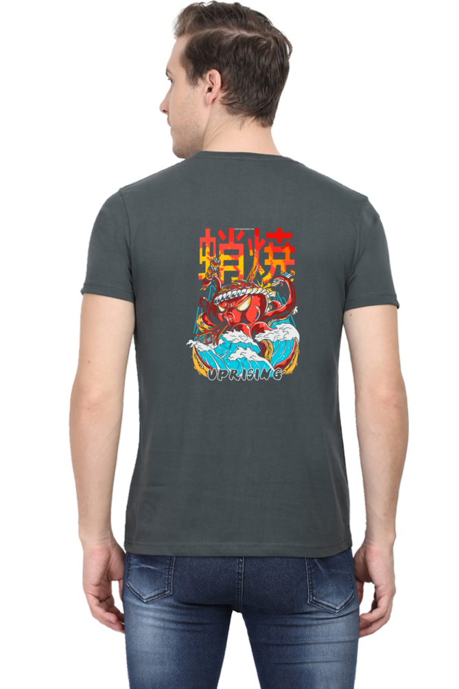 Xavi's Asian Food Kraken Uprising Back Print Streetwear Unisex Tshirt - Xavi's World