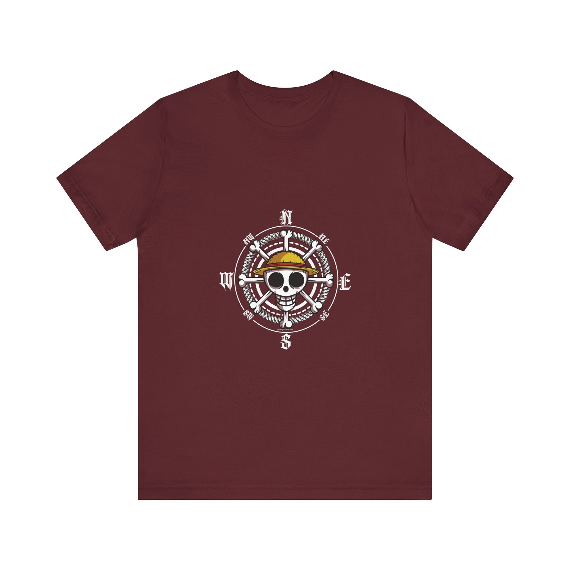Anime Pirate Symbol Unisex Cotton Tshirt - Xavi's World
