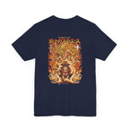 Ace-ing Art Back Print Unisex Cotton Tshirt - Xavi's World