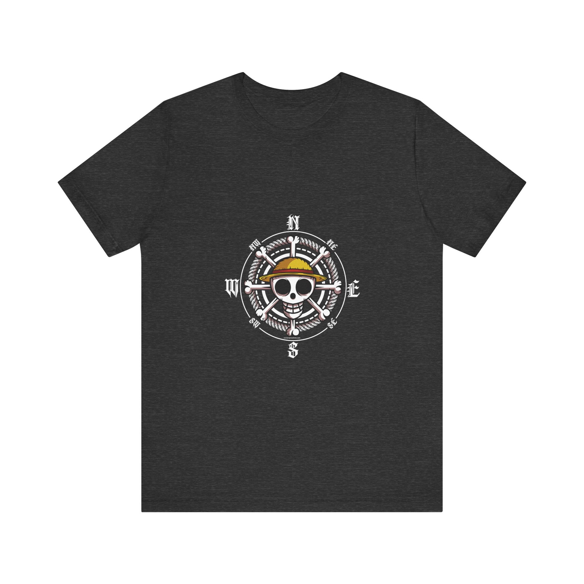 Anime Pirate Symbol Unisex Cotton Tshirt - Xavi's World