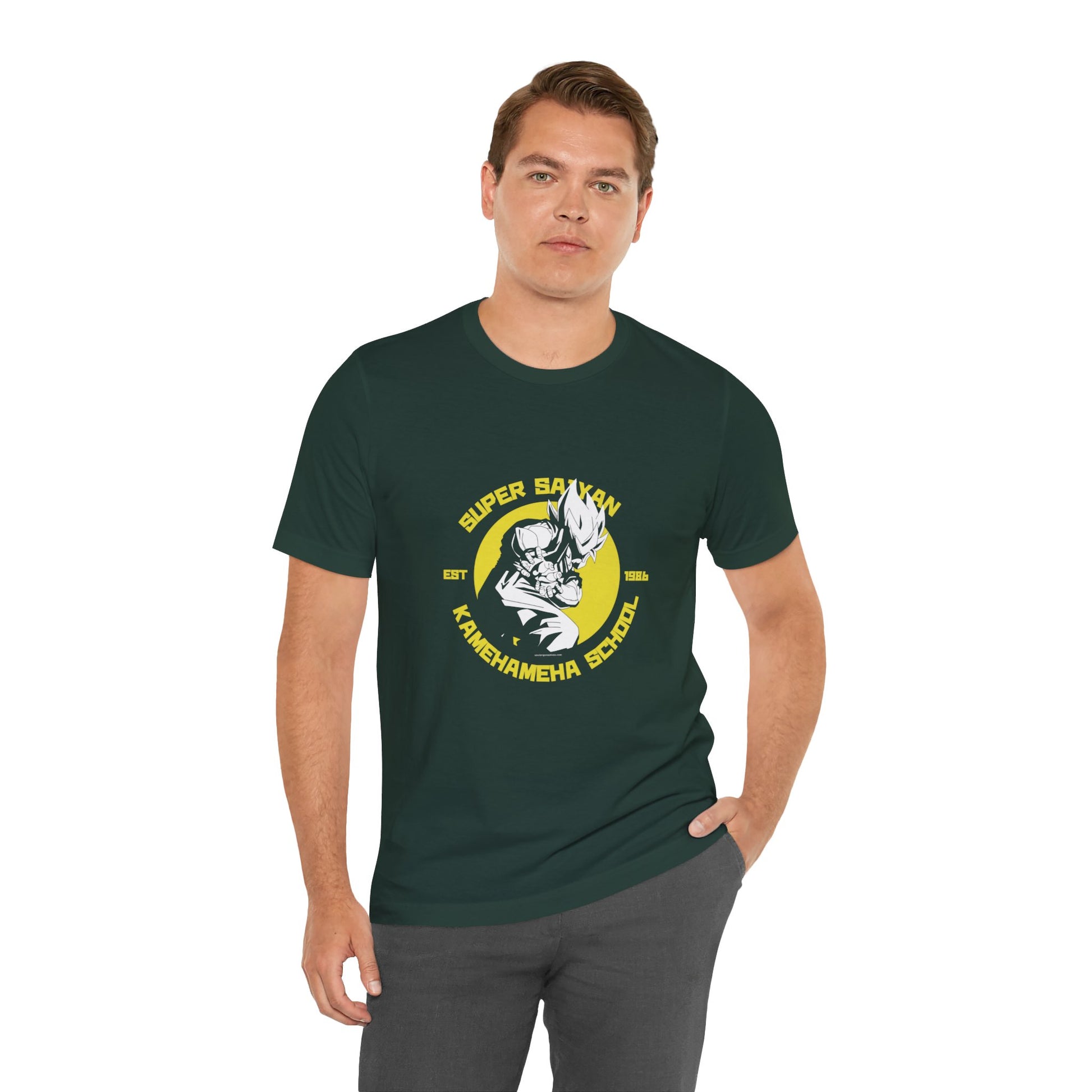 Anime Kameha School Dragon of Ball Unisex Cotton Tshirt - Xavi's World