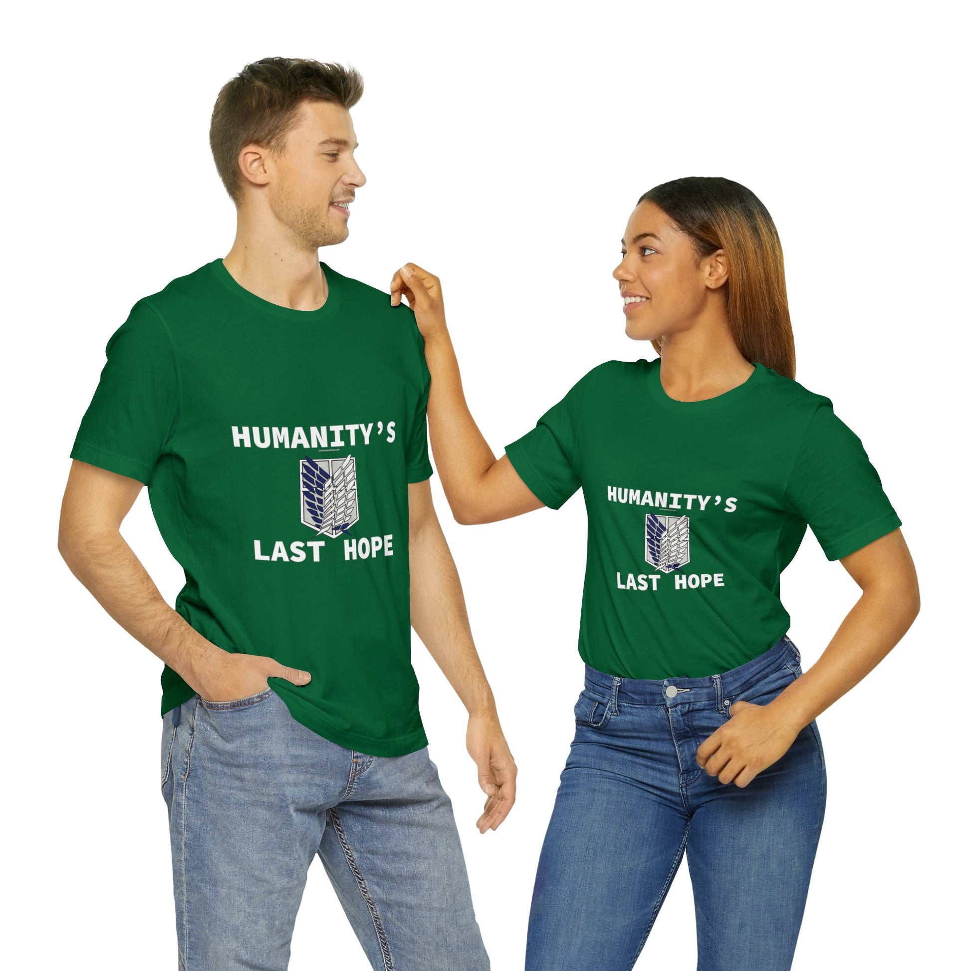 AOT Humanity Hope Regiment Unisex Cotton T-shirt - Xavi's World