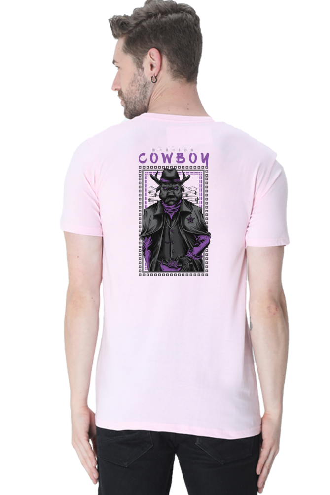 Xavi's Animal Cowboy Warrior Art Back Print Streetwear Unisex Tshirt - Xavi's World
