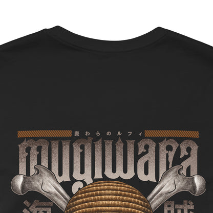 Mugiwara Pirate Art Back Print Unisex Cotton Tshirt - Xavi's World