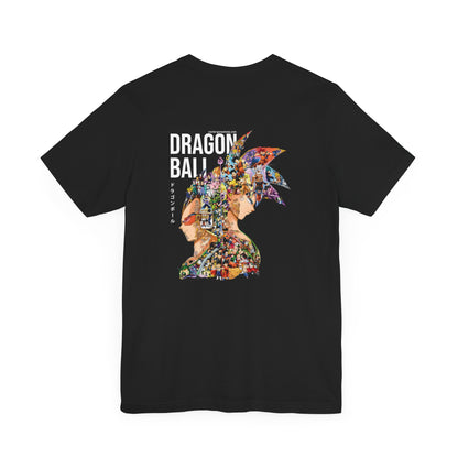 Dragon of Ball Mosaic Art Back Print Unisex Cotton Tshirt - Xavi's World