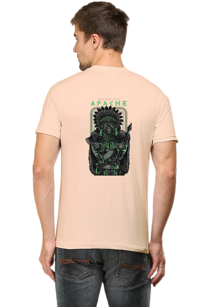 Xavi's Apache Ape Environment Warrior Back Print Streetwear Unisex Tshirt - Xavi's World