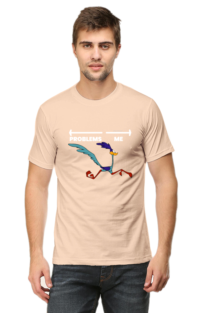 Cartoon Inspired I Run Away from Problems Unisex Tshirt - Xavi's World