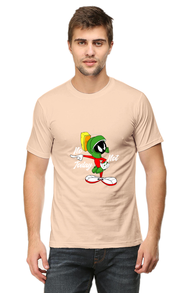 Cartoon Inspired Mars No Not Today Sarcastic Unisex Tshirt - Xavi's World