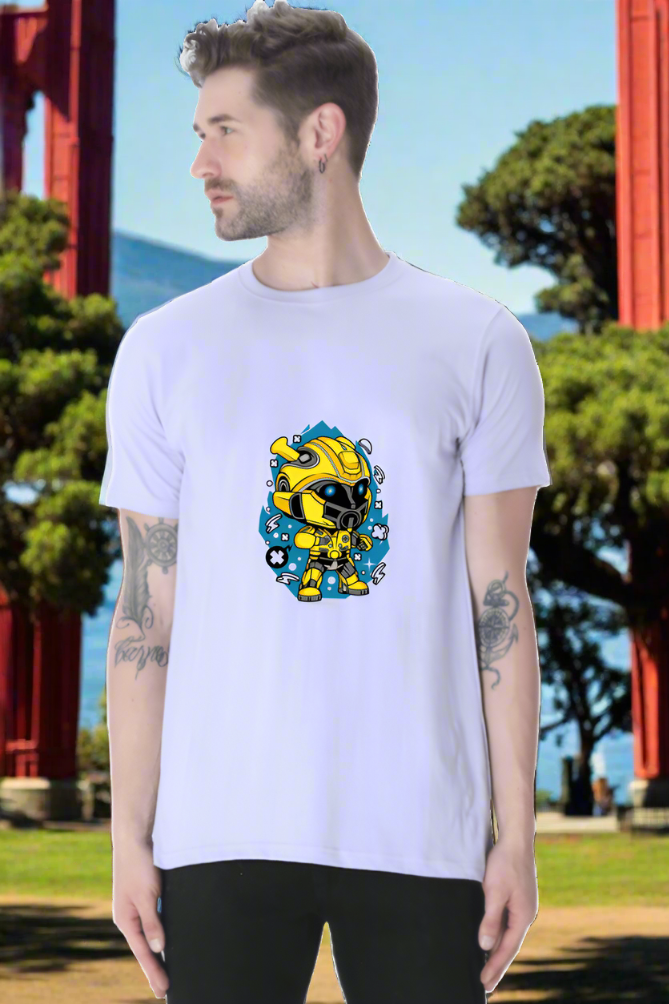 Chibi Bee Transform Cartoon Unisex Tshirt - Xavi's World