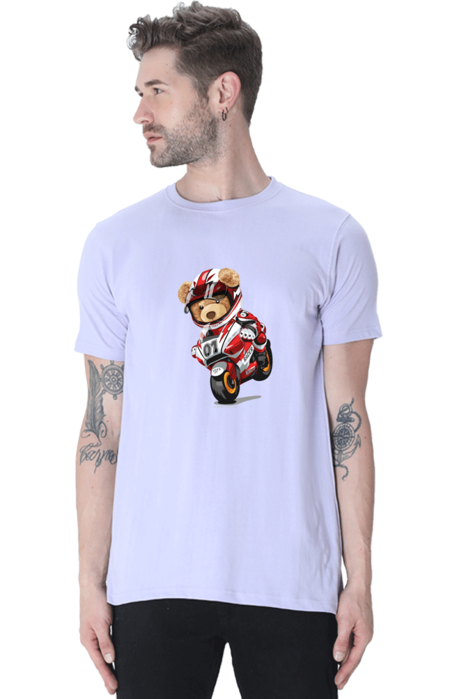 Xavi's Badass Teddy Rider Unisex Tshirt - Xavi's World