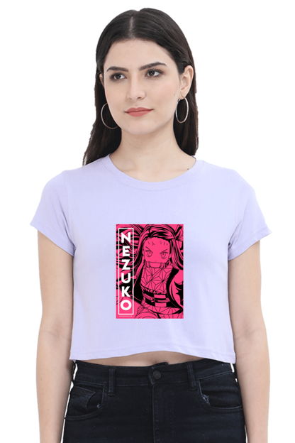 Nezuko Art Women's Cropped T-shirt - Xavi's World