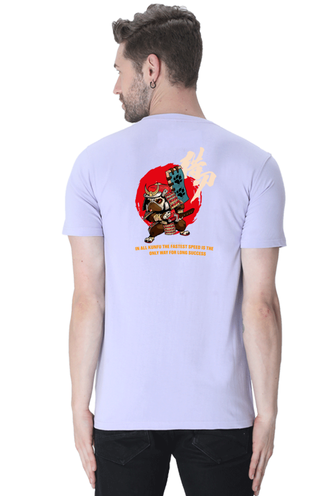 Xavi's Samurai Pug Back Print Streetwear Unisex Tshirt - Xavi's World