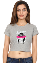 Load image into Gallery viewer, Sassy Girl Art Women&#39;s Cropped T-Shirt - Xavi&#39;s World
