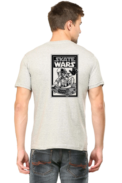 Xavi's Skate Wars Skater Back Print Streetwear Unisex Tshirt - Xavi's World